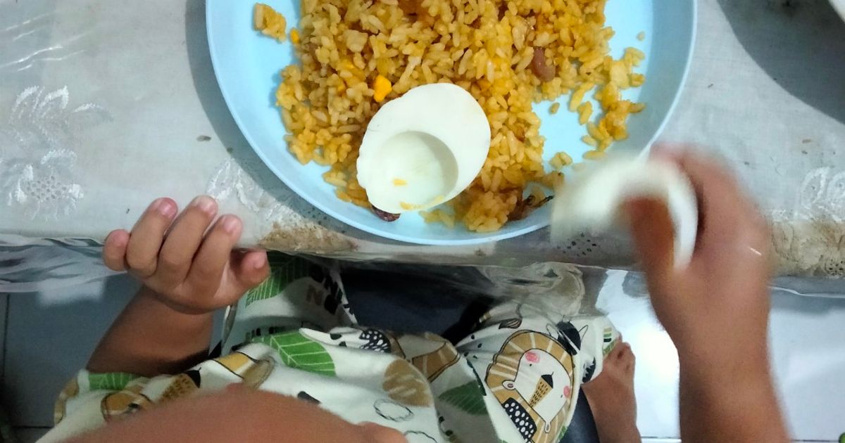 Nasi Goreng Kuning Telur MPASI 22bulan