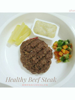 Foto resep Resep Menu MPASI 8m+ - Healthy Beef Steak