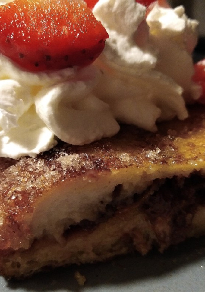 Una foto de Torrijas rellenas