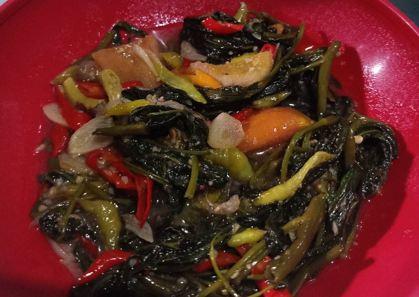 kangkung goreng