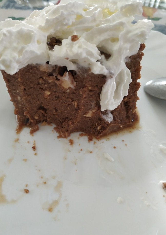 Una foto de Flan trufa (turrón de trufa)