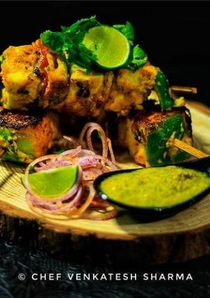 A picture of Paneer tikka.