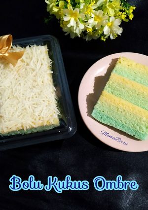 Foto resep Bolu Kukus Ombre
