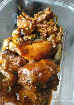 Foto resep Ayam lada hitam simple enak