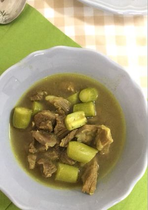 صورة لوصفة مرقة كوسة باللحم