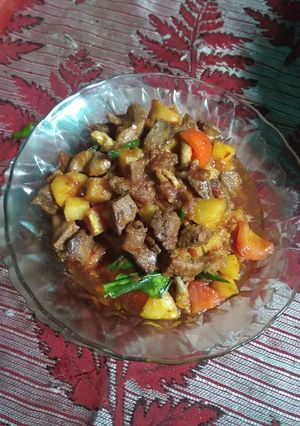 Foto resep Ati ampela kentang