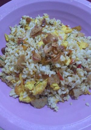 Foto resep Nasi goreng daun jeruk