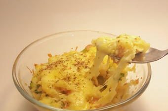 Bagaimana Membuat Creamy Chicken Baked Rice ala PHD Anti Gagal