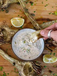 Frische Artischocken aus dem Ofen Rezepthauptbild