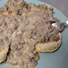 A picture of Southern Sausage Gravy.