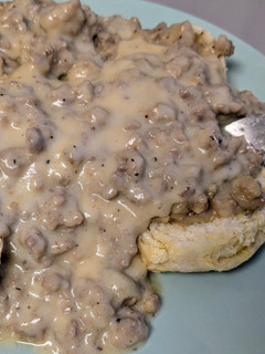 A picture of Southern Sausage Gravy.