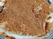 Una foto de postres keto
