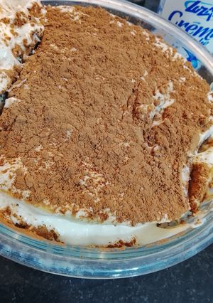 Una foto de Tiramisú keto