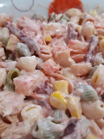 Pasos sencillos para Preparar Ensalada de pasta  que Delicioso