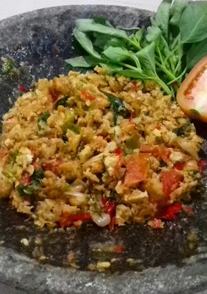 Foto resep Sambal goreng tempe kemangi