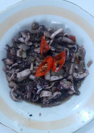 Foto resep Cumi hitam