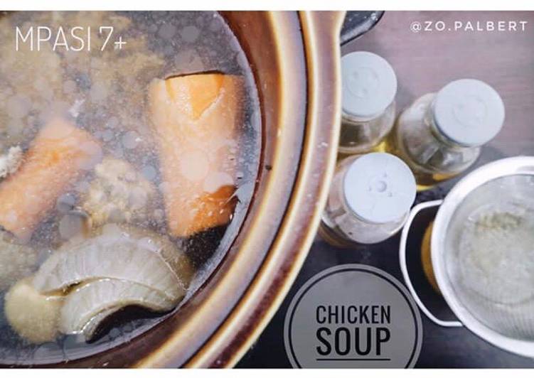 Resep: Mpasi Chicken Soup yang Nikmat