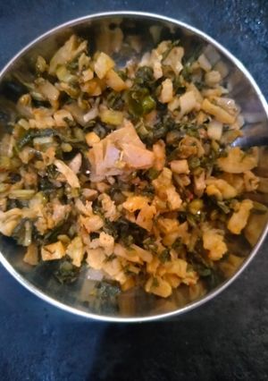 मूली की भुर्जी (mooli ki bhurji recipe in Hindi) रेसिपी मुख्य फोटो