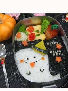 非常簡單的萬聖節便當 的食譜成品照片