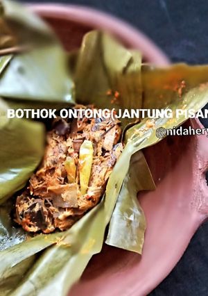 Foto resep BOTHOK ONTONG(JANTUNG PISANG)
