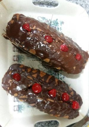 Una foto de Budín navideño con frutas secas e higo negro y pasas sultanas al rhum