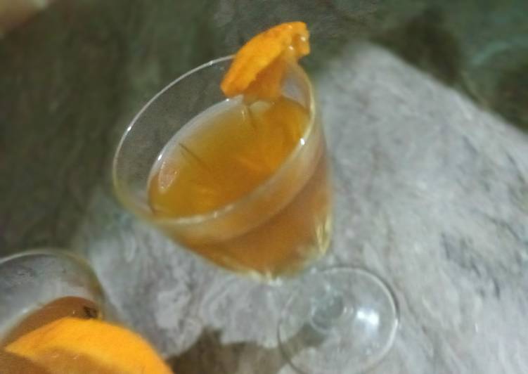 Steps to Prepare Homemade Orange tea
