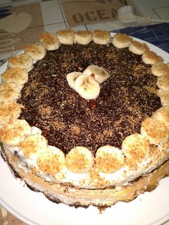 صورة لوصفة كيكة الشوكولا بالموز 🎂