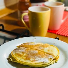 AMIEs Perfect Homemade Pancake A picture of AMIEs Perfect Homemade Pancake.