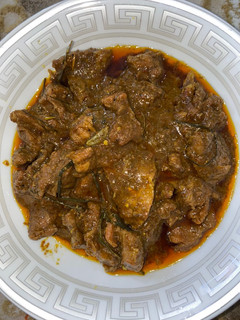 A picture of Lamb Curry.