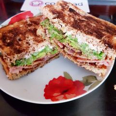 A picture of My lovely Toasted Sandwich 💜.