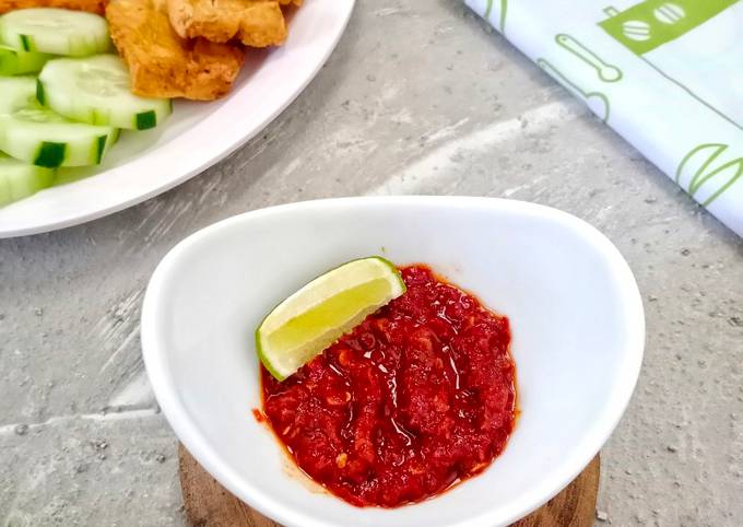 Sambal Dadak Sunda