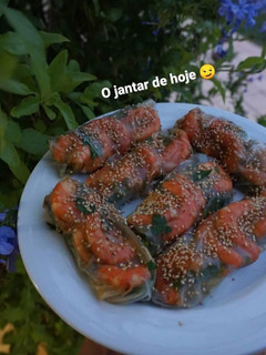 Foto de Spring Roll de Camarão
