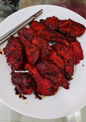 Foto resep Ayam fillet char siu / ayam chasio / ayam char siew ala me🥰