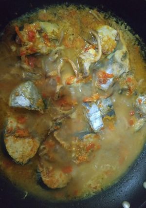 Foto resep Ikan kuah Asam Mangga (Bau peapi Mandar)