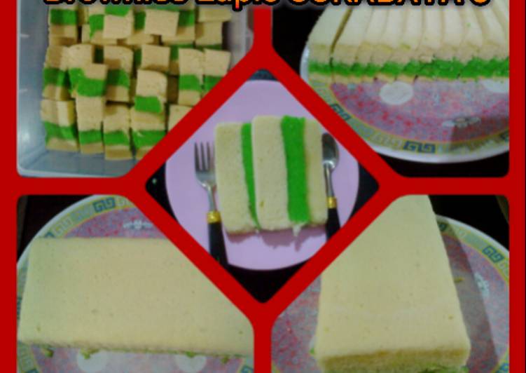 Brownies LAPIS (Vanila Pandan)