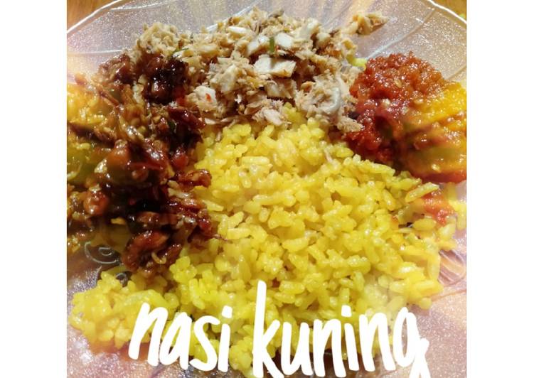 Langkah Mudah untuk Membuat Nasi kuning, Enak Banget