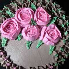 รูปของ Mocca cake (4 telur)