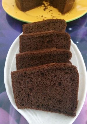 Foto resep Double Chocolate Butter Chiffon *M29
