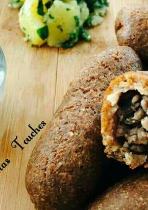 A picture of Kibbeh Darawish (Aleppo-Style Kibbeh).
