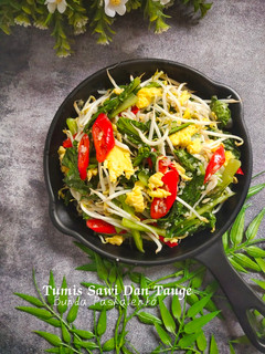 Foto resep Tumis Sawi Dan Tauge