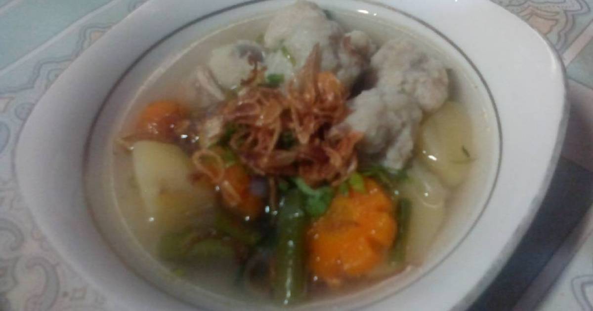 195 resep sup ayam bakso enak dan sederhana - Cookpad