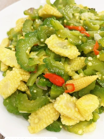 Cara Mudah Membikin Resep Tumis paria jagung semi yang Sempurna Anti Ribet, Bisa Manjain Lidah