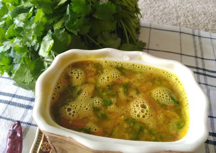 Recipe of Award-winning Lentil Cilantro Soup