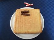 Una foto di torta uovo kinder