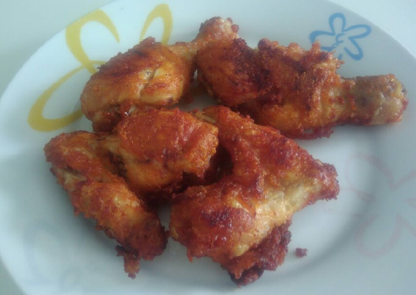 Ayam goreng enak crispy, no ungkep no ribet