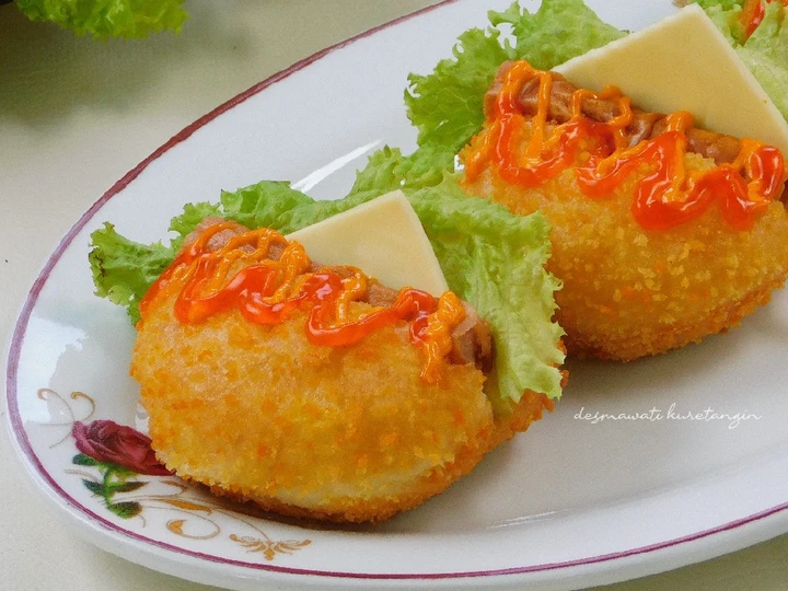 Langkah Gampang Menyiapkan Resep Donat Sosis Empuk dan Lembut yang Enak Banget Anti Ribet, Menggugah Selera
