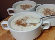 Una foto de arroz con canela