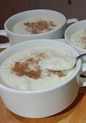 Una foto de Arroz con Leches de Tarro