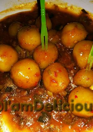 Foto resep Cilok bumbu seblak isi keju