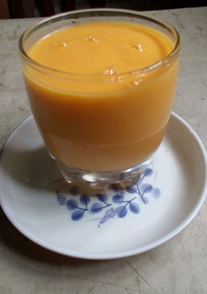 A picture of Mango lassi.